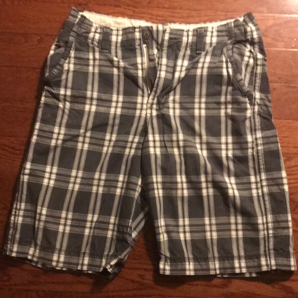 AE Plaid Shorts